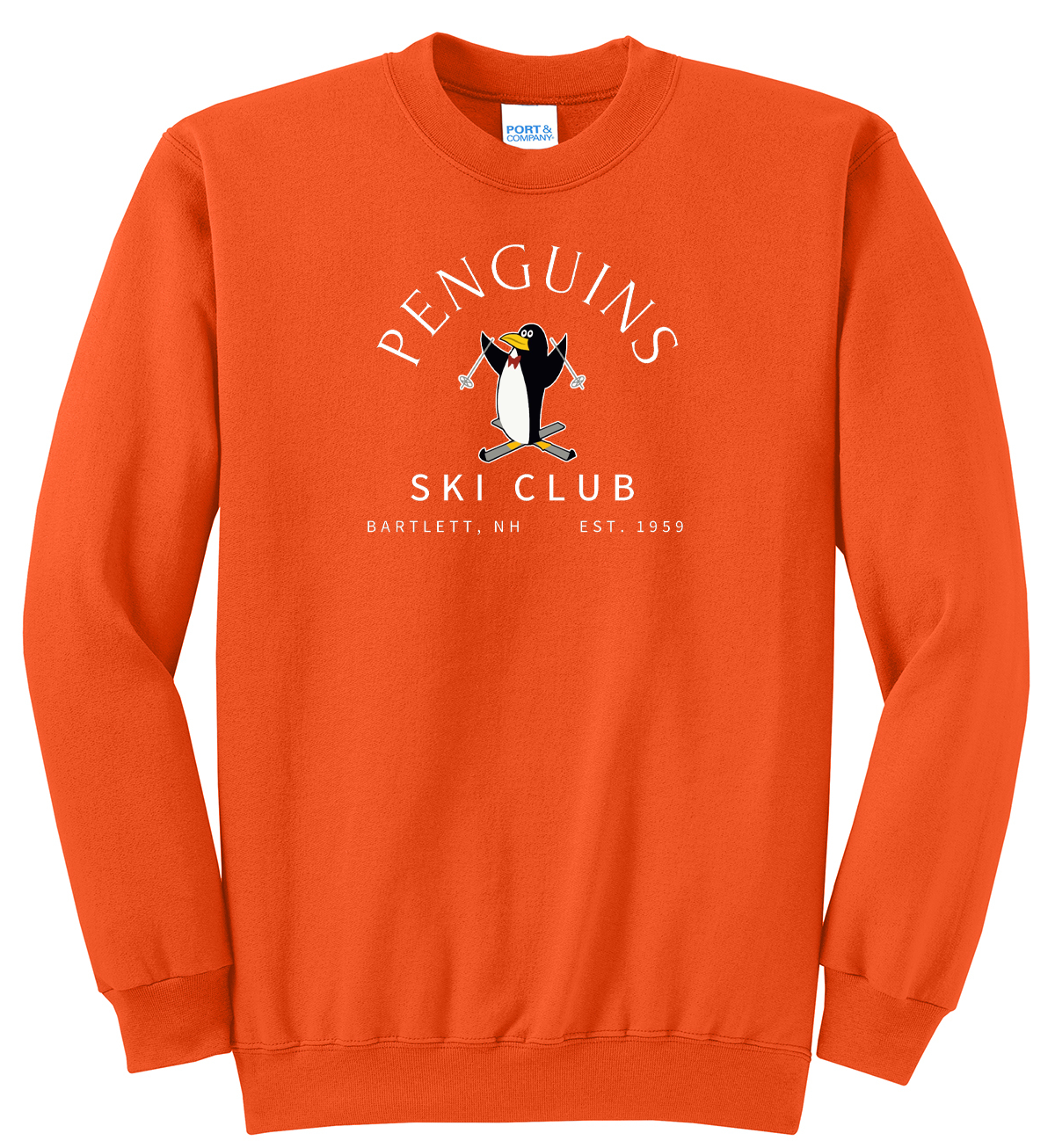 Penguins Ski Club Fleece Sweatshirt