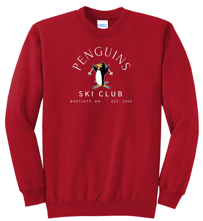 Penguins Ski Club Fleece Sweatshirt