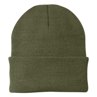 Soft Knit Cap Custom Embroidered Beanie Toboggan Multiple Colors