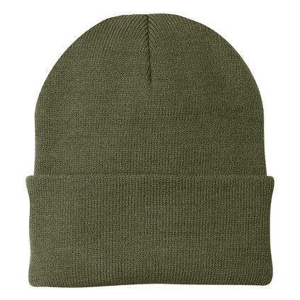 Soft Knit Cap Custom Embroidered Beanie Toboggan Multiple Colors