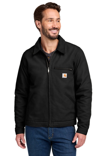Carhartt Original Detroit Jacket Black Size XL