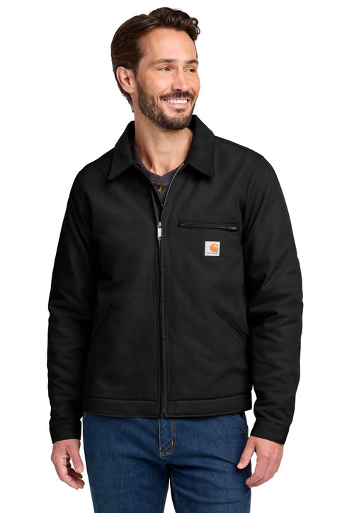 Carhartt Original Detroit Jacket Black Size XL