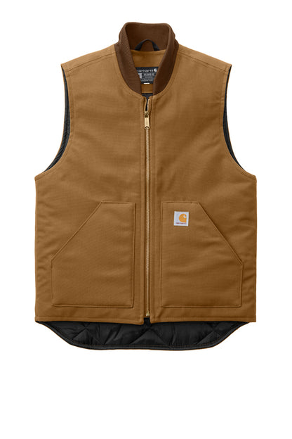 Carhartt Duck Vest Brown Size XL