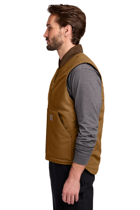 Carhartt Duck Vest Brown Size XL