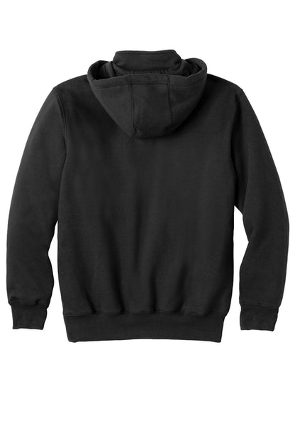 Carhartt Rain Defender Paxton Heavyweight Hooded Zip Mock Sweatshirt XL Black