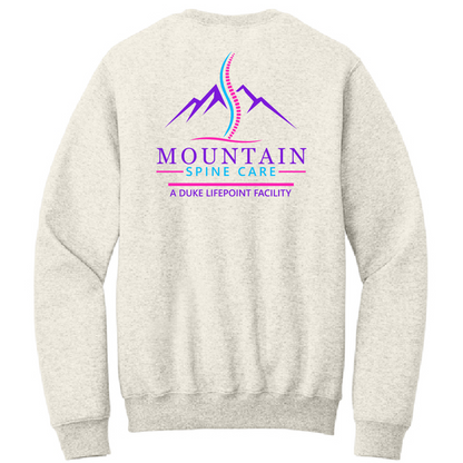 Mountain Spine Sweatshirt With Pocket