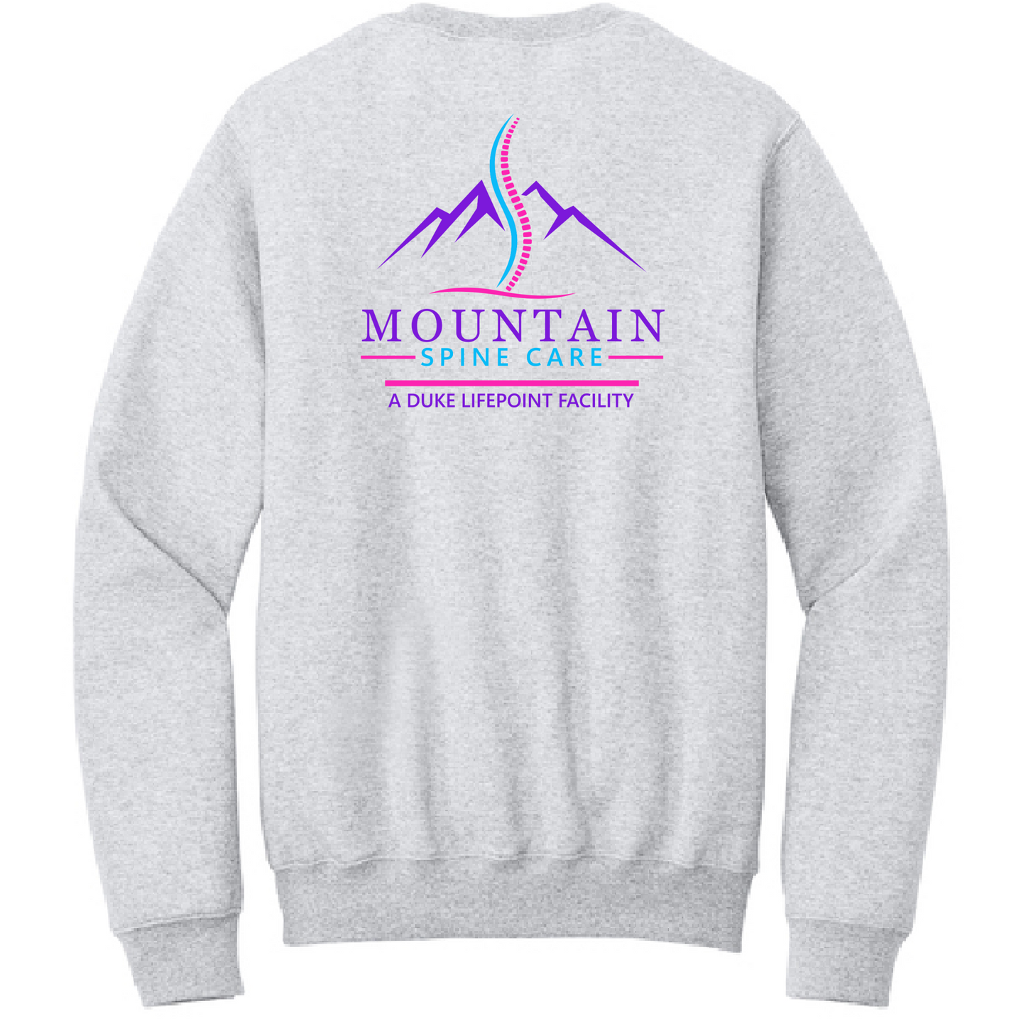 Mountain Spine Sweatshirt With Pocket