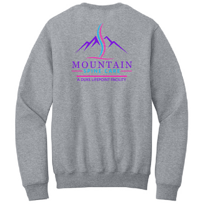 Mountain Spine Sweatshirt With Pocket