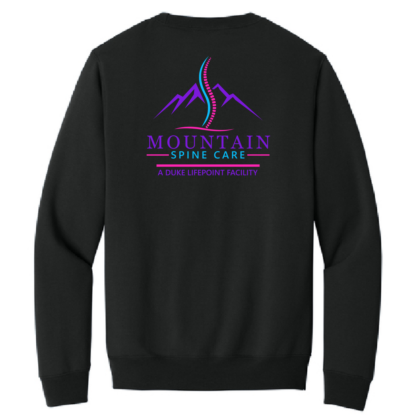 Mountain Spine Sweatshirt With Pocket