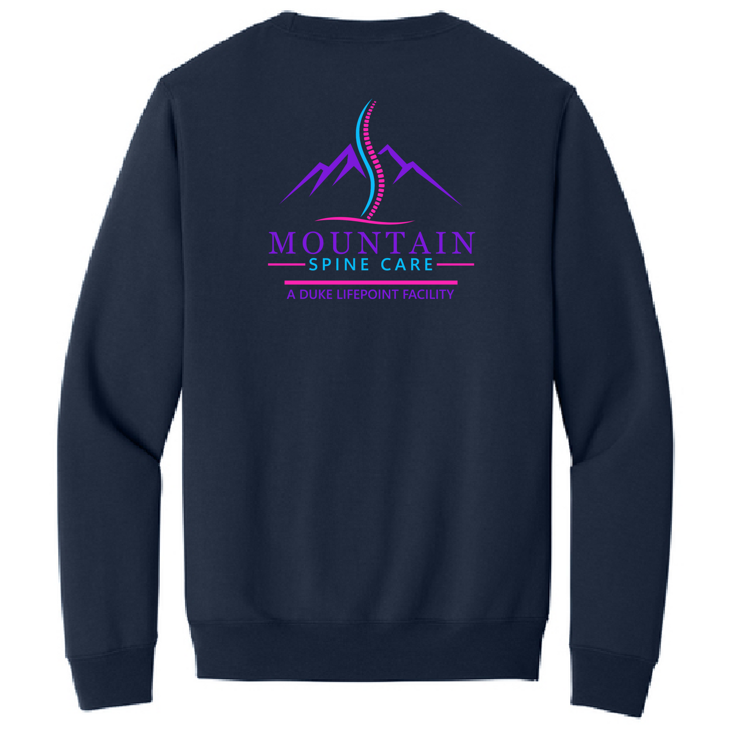 Mountain Spine Sweatshirt With Pocket