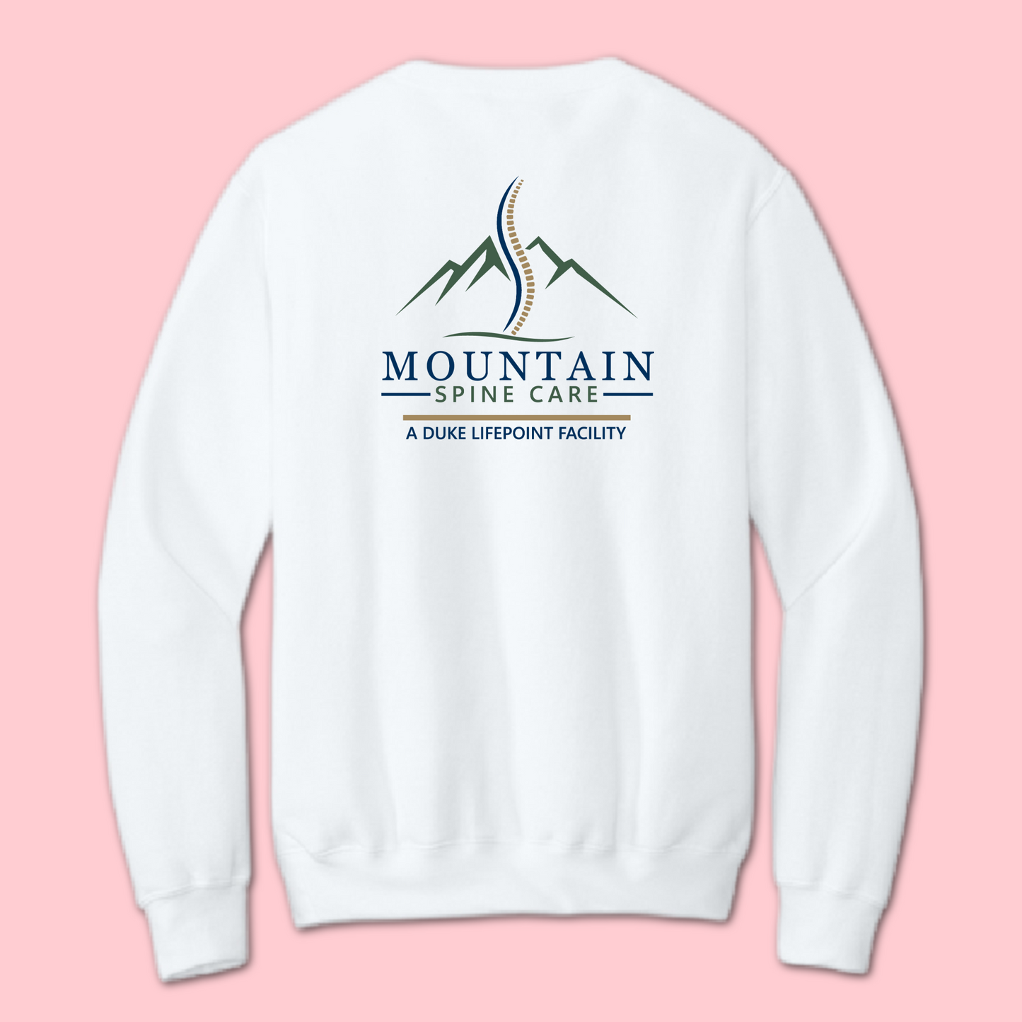 Mountain Spine Sweatshirt With Pocket