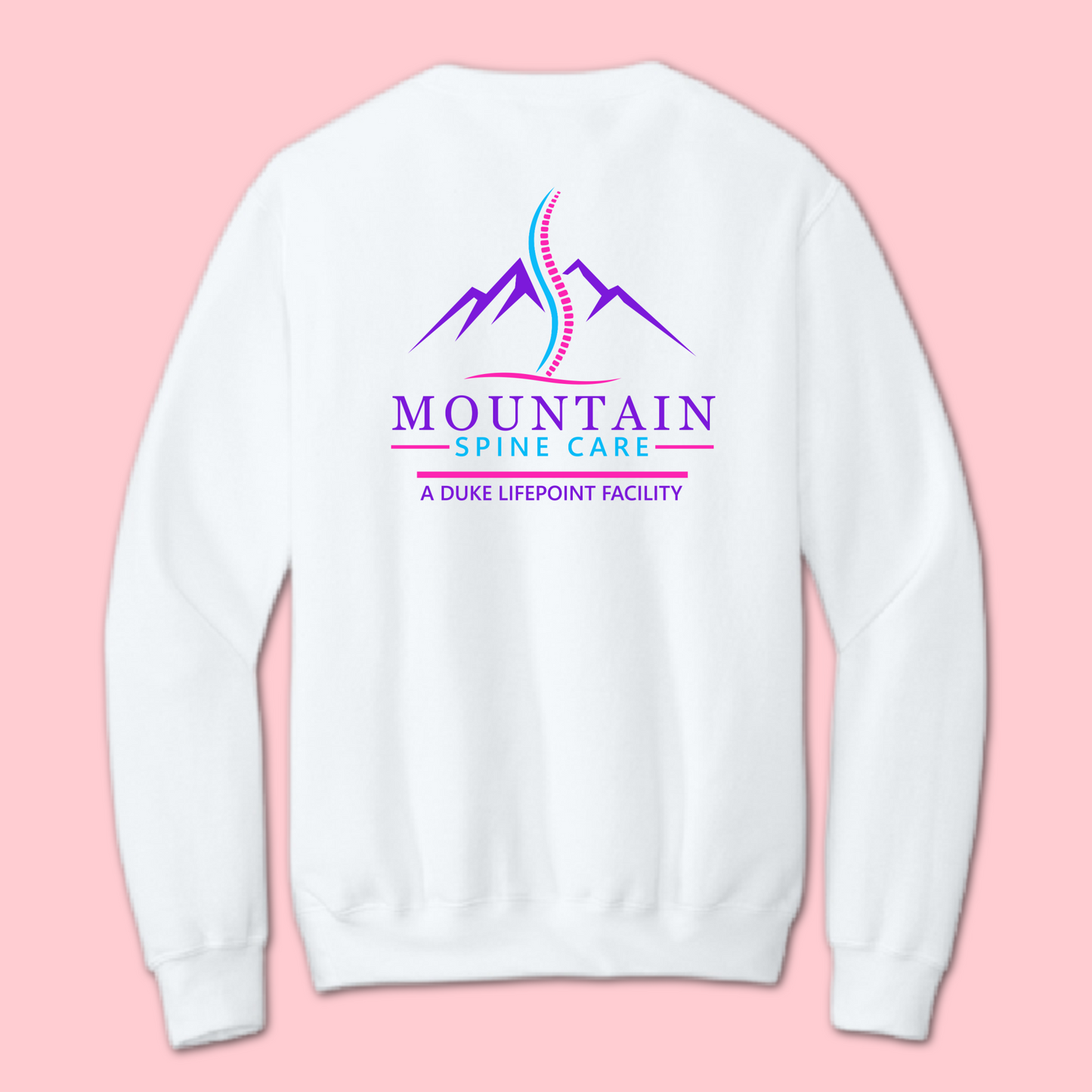 Mountain Spine Sweatshirt With Pocket