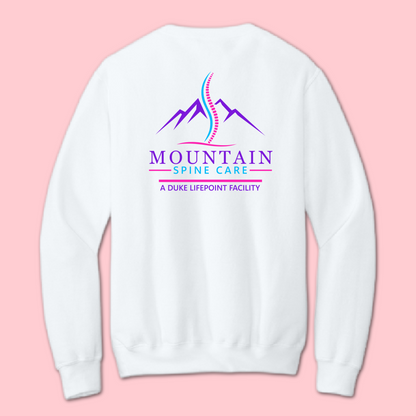 Mountain Spine Sweatshirt With Pocket