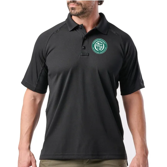 NCCCIA Embroidered Polo Shirt with NC Concealed Carry Instructors' Association Logo