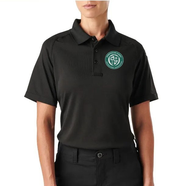 NCCCIA Embroidered Polo Shirt with NC Concealed Carry Instructors' Association Logo