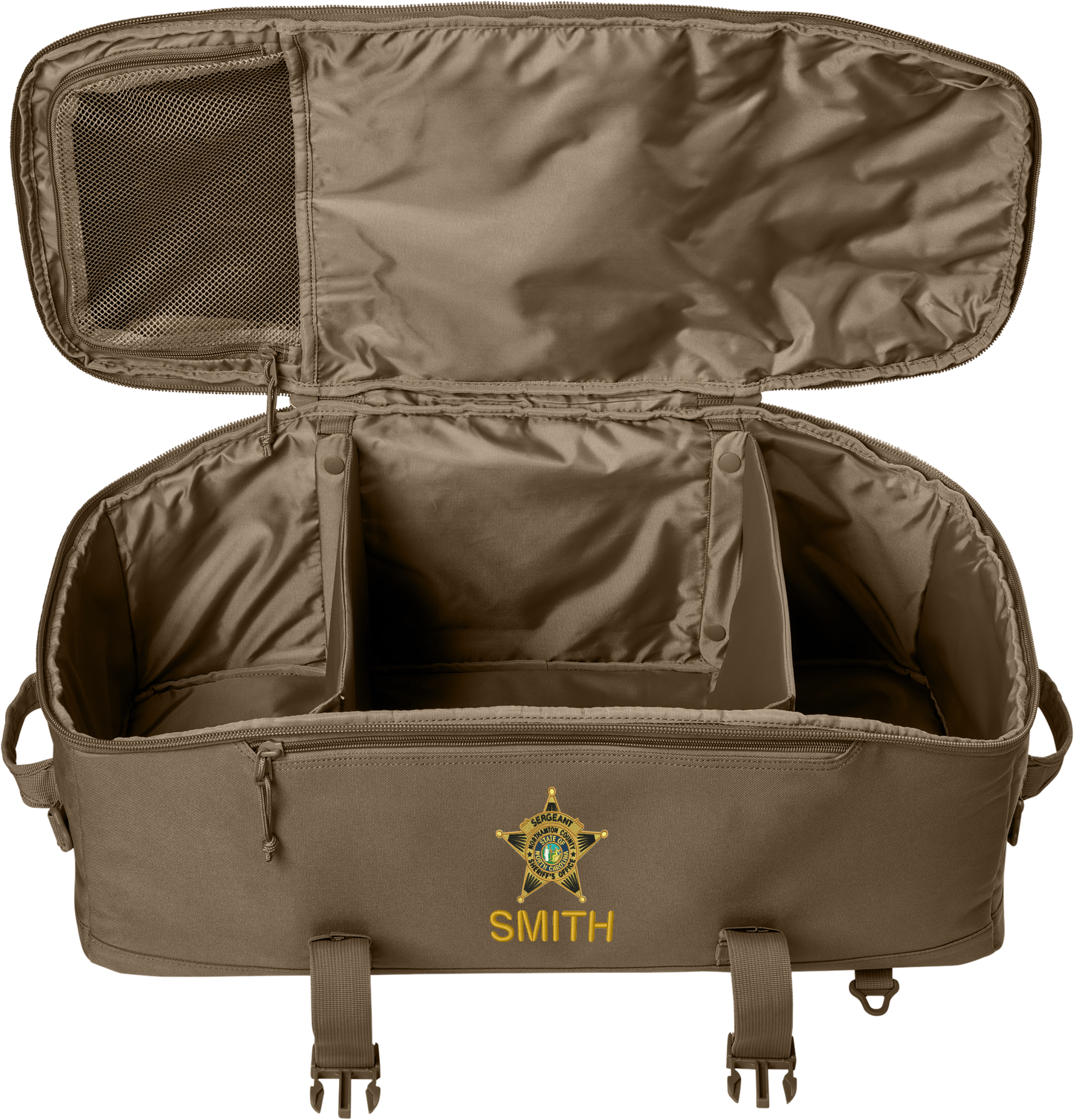 Tactical Barrel Duffel Range Duty Bag Back Pack with Custom Embroidery