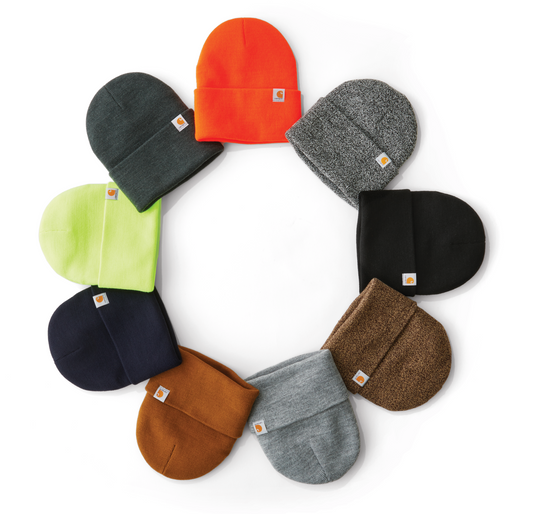 Carhartt Beanie Toboggan Watch Cap with Optional Embroidery