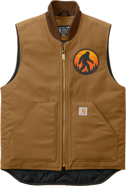 Carhartt Duck Vest with Custom Embroidery