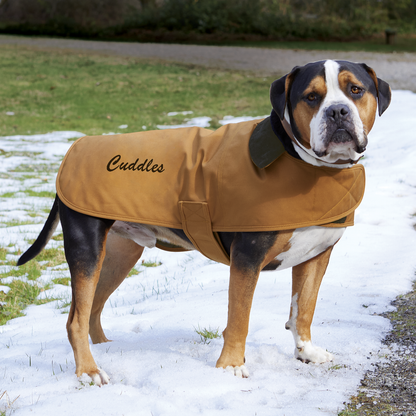 Carhartt® Dog Chore Coat Embroidered with Your Pup's Name