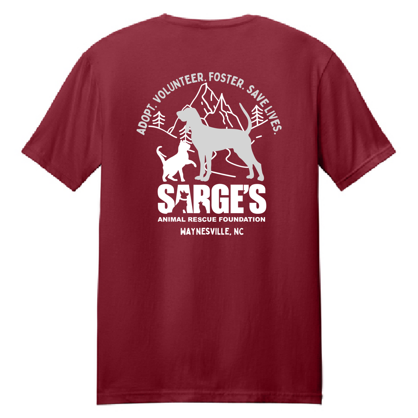 Sarge's Animal Rescue Foundation, Inc. Silhouette T Shirts