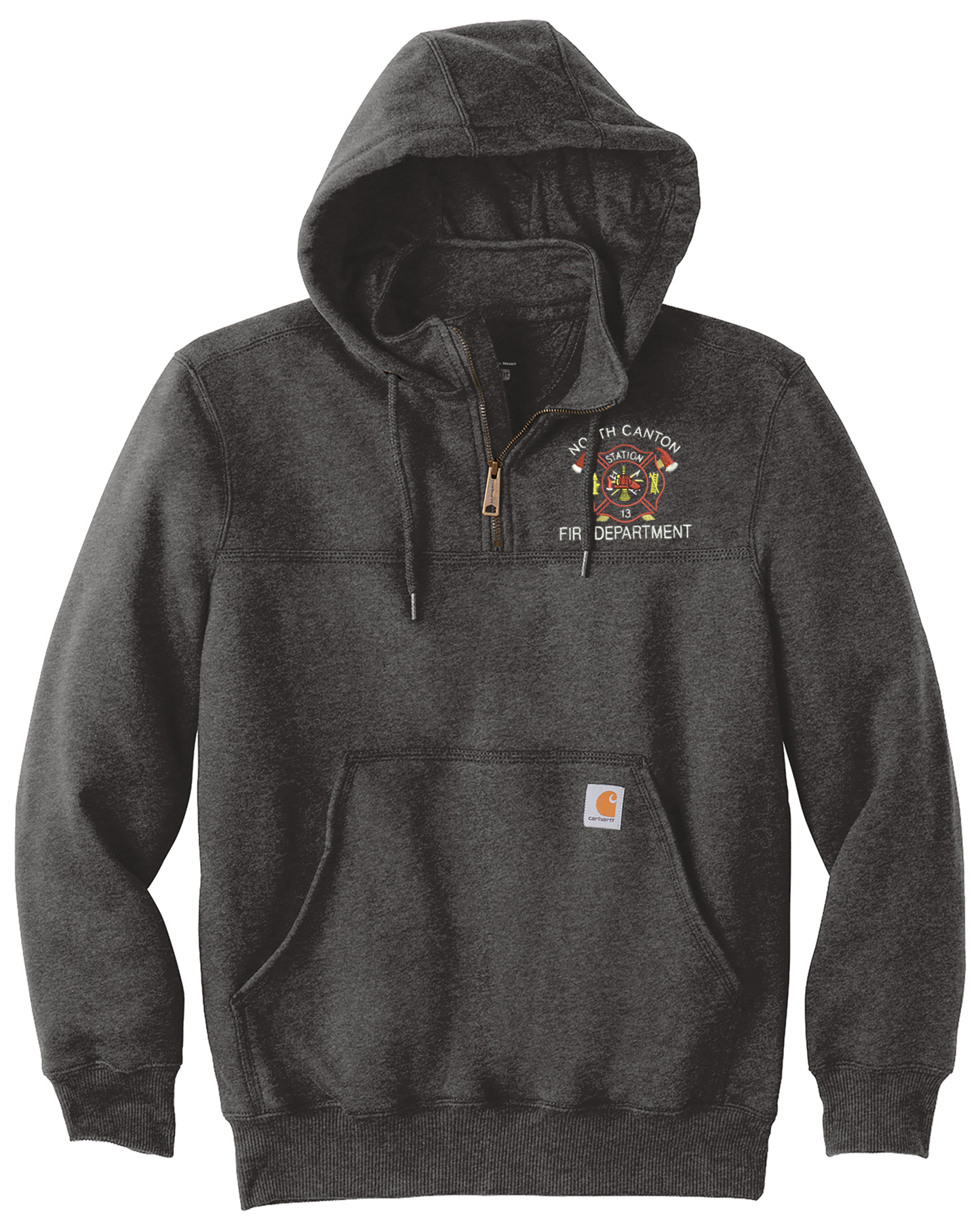 Carhartt Rain Defender Hoodie Paxton Heavyweight Hooded Sweatshirt with Embroidery