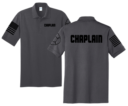 First Responder Chaplain Unisex Uniform Polo Shirts for Fire Dept, EMS, and Law Enforcement - Pooky Noodles