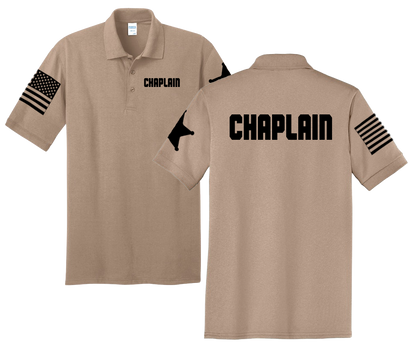 First Responder Chaplain Unisex Uniform Polo Shirts for Fire Dept, EMS, and Law Enforcement - Pooky Noodles