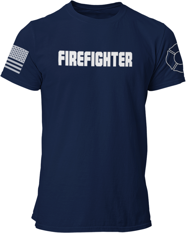 Firefighter Tactical Style T Shirt - Pooky Noodles