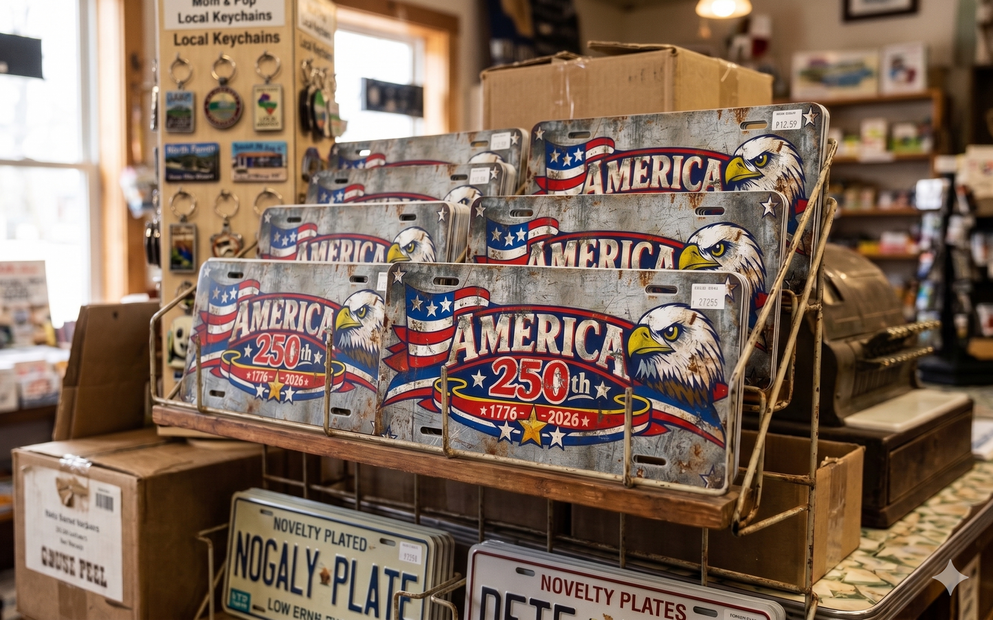 America 250th Anniversary License Plates