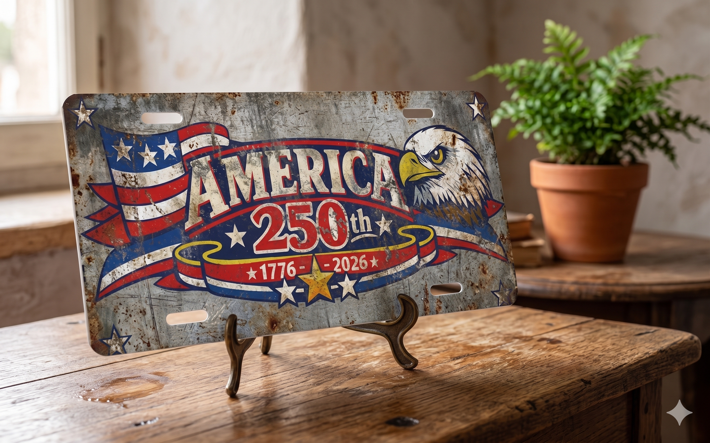 America 250th Anniversary License Plates