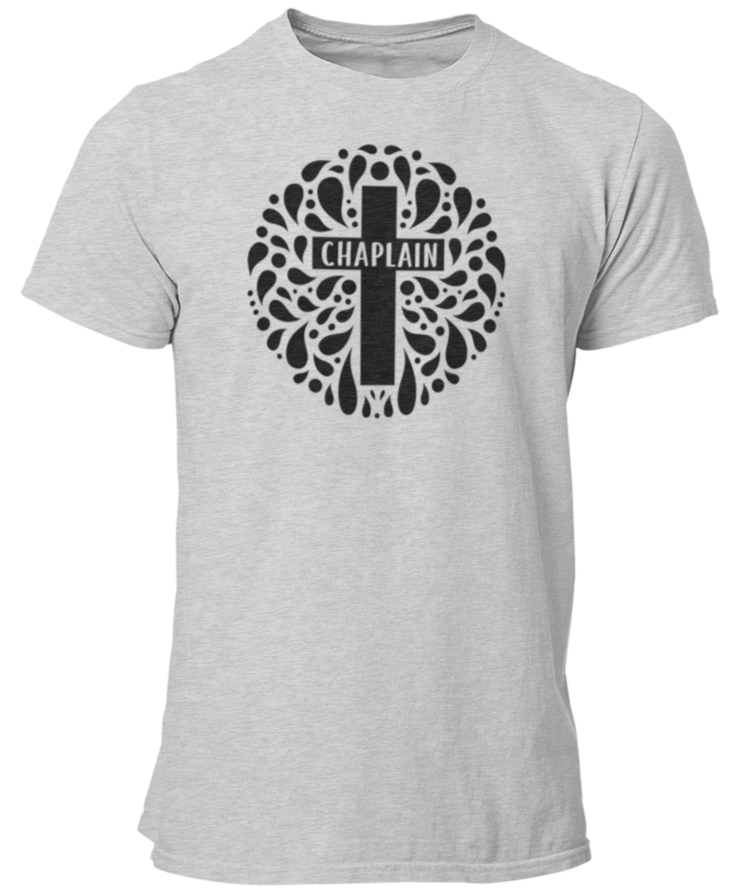 Retro Look Chaplain Unisex T Shirt for Pastors, Ministers & Priests serving as Chaplains - Cold Dinner Club