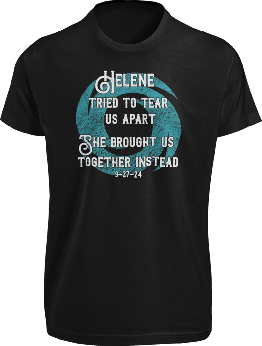 Helene Benefit Fundraiser Unisex Short and Long Sleeve T Shirts