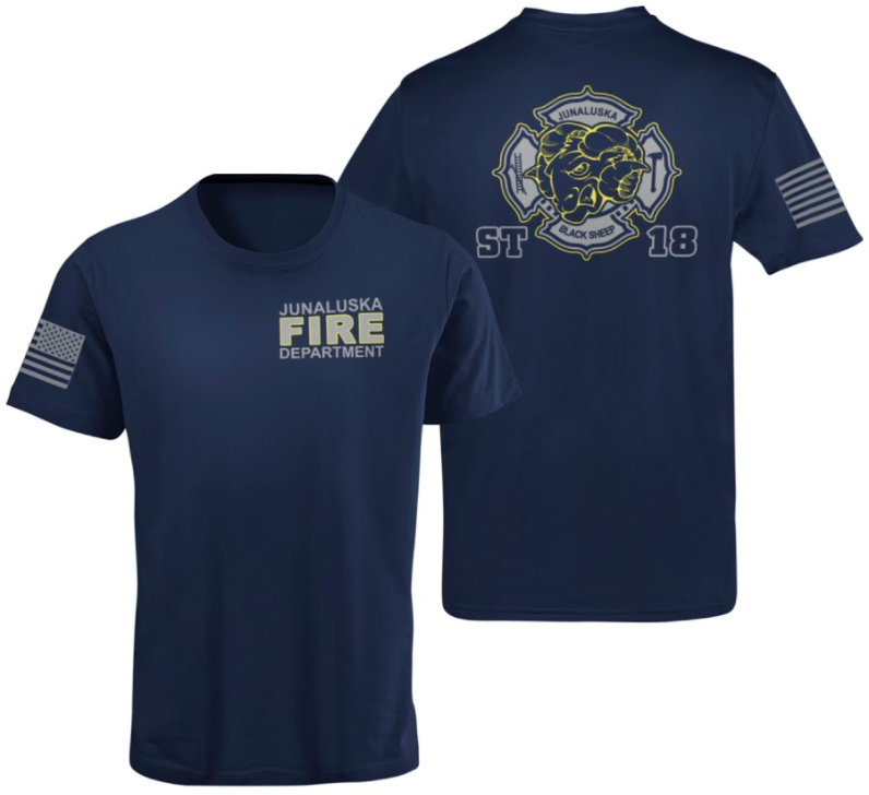 Junaluska Fire Dept Shirts and Apparel - Cold Dinner Club