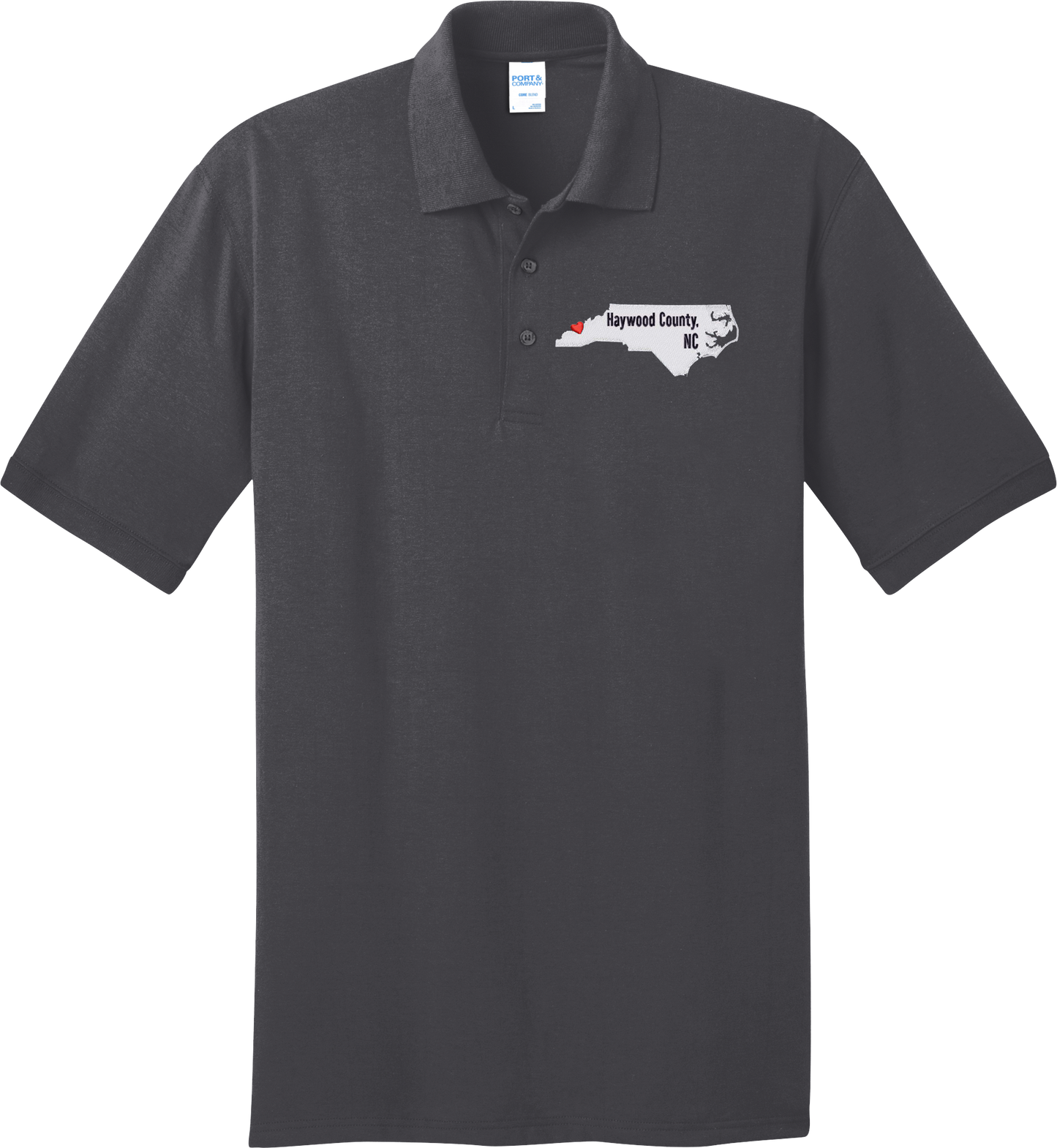Haywood County Employees Polo Shirts with Embroidered Logo