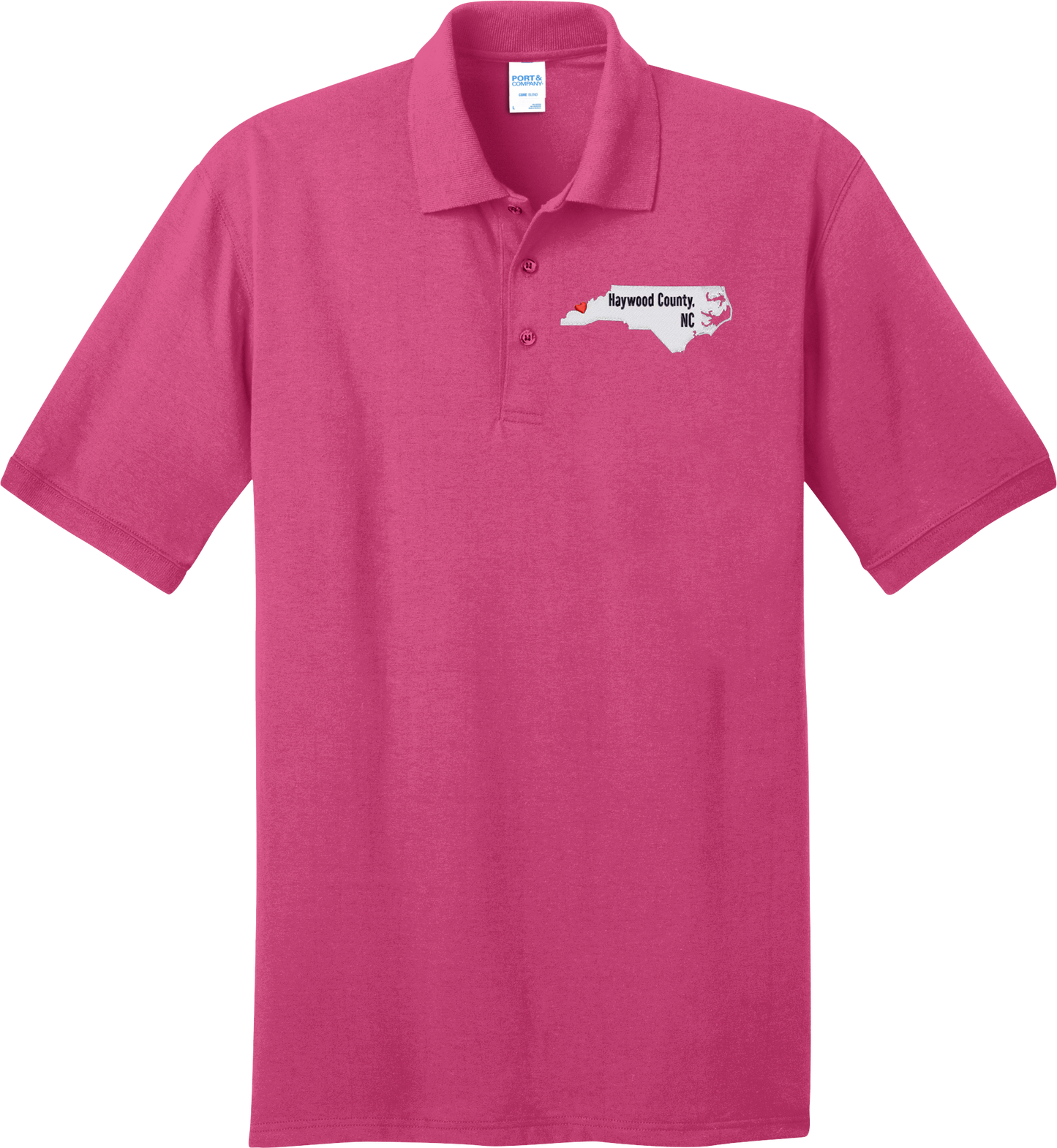 Haywood County Employees Polo Shirts with Embroidered Logo