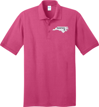 Haywood County Employees Polo Shirts with Embroidered Logo