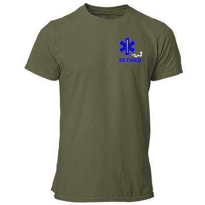 Retired EMS, Paramedic, EMT, Nurse, Doctor, Emergency Medicine T Shirt