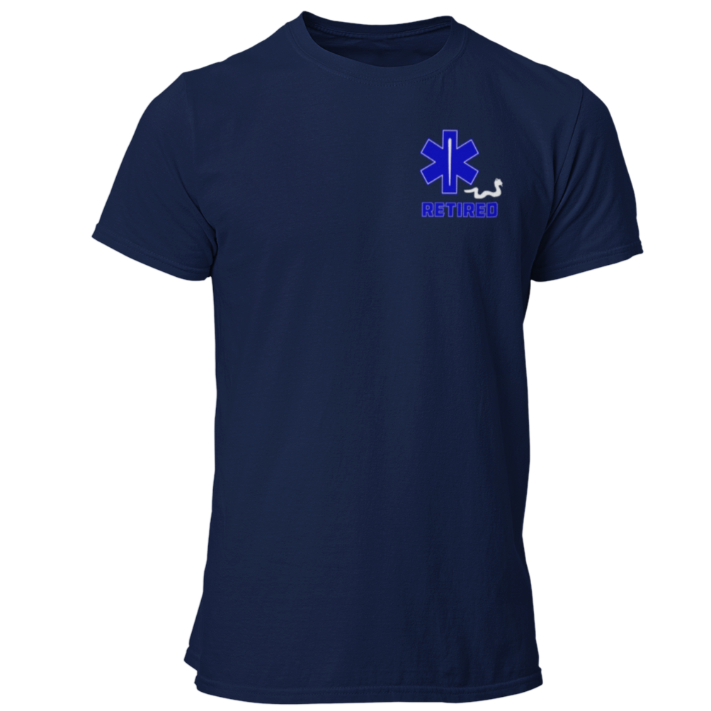 Retired EMS, Paramedic, EMT, Nurse, Doctor, Emergency Medicine T Shirt