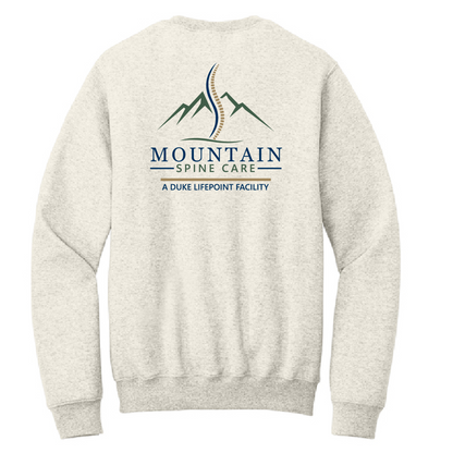 Mountain Spine Sweatshirt With Pocket