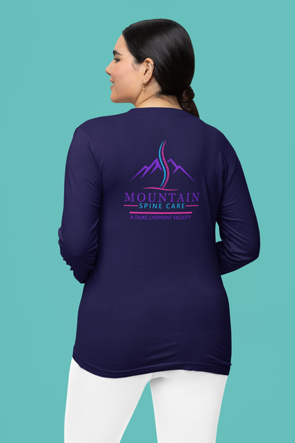 Mountain Spine Long Sleeve Tee