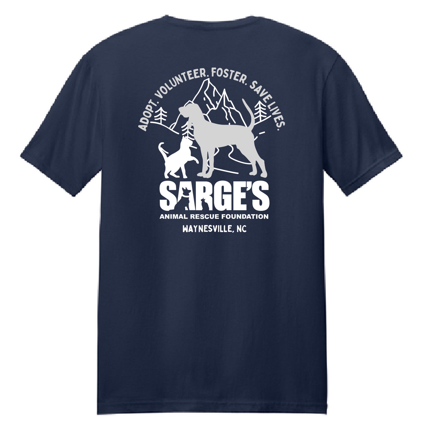 Sarge's Animal Rescue Foundation, Inc. Silhouette T Shirts