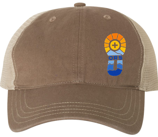 Operation Rising Sun Garment Washed Richardson Trucker Hat ORS Cap R111