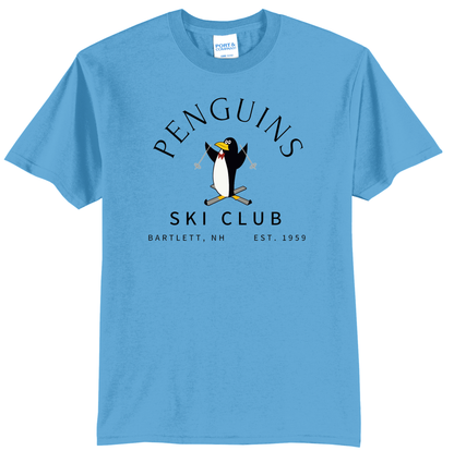 Penguins Ski Club Unisex Short Sleeve T Shirt