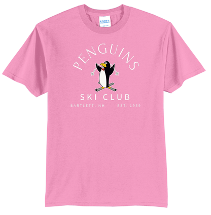 Penguins Ski Club Unisex Short Sleeve T Shirt