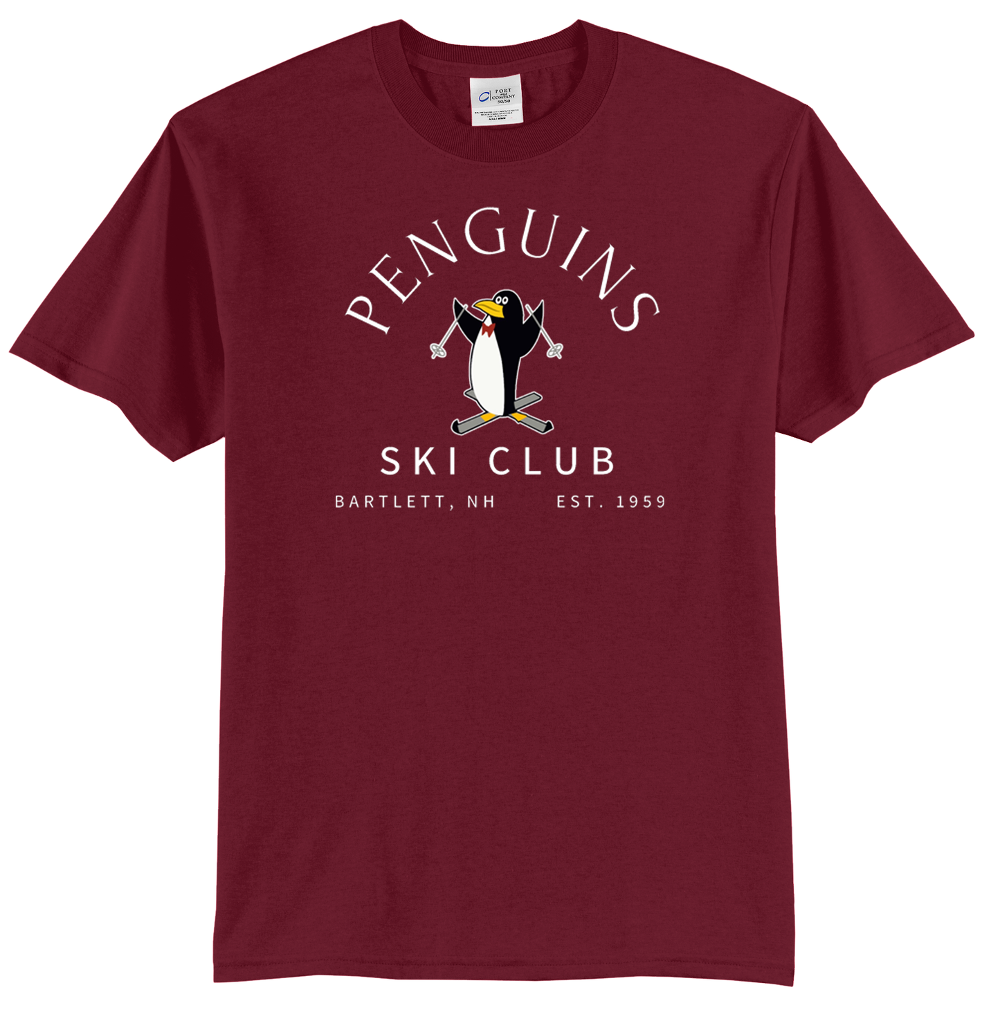 Penguins Ski Club Unisex Short Sleeve T Shirt