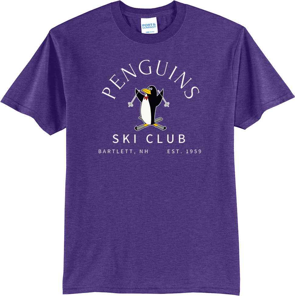 Penguins Ski Club Unisex Short Sleeve T Shirt