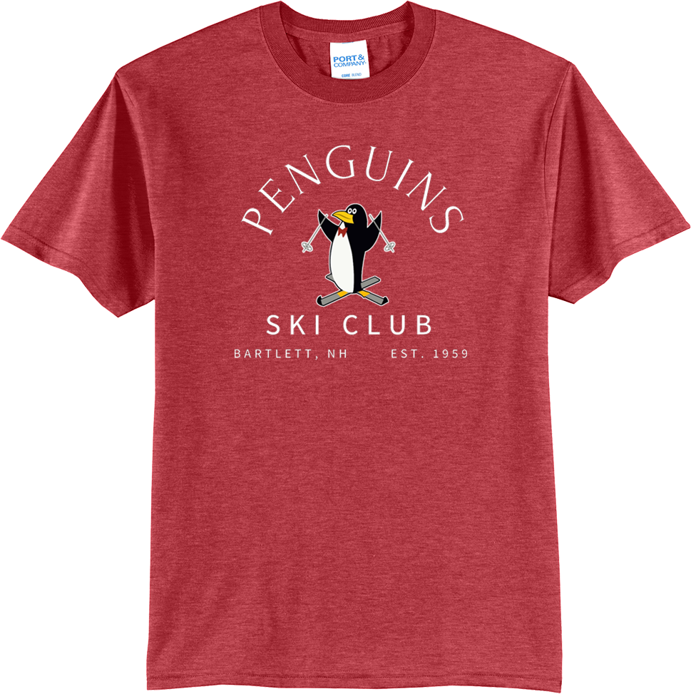 Penguins Ski Club Unisex Short Sleeve T Shirt