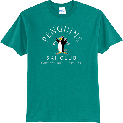 Penguins Ski Club Unisex Short Sleeve T Shirt