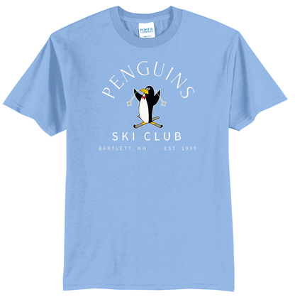 Penguins Ski Club Unisex Short Sleeve T Shirt