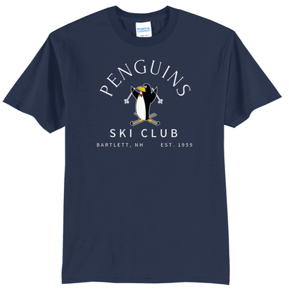Penguins Ski Club Unisex Short Sleeve T Shirt